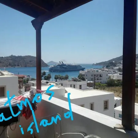 House With Amazing View At The Center Of Skala * Patmos Town