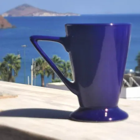 House With Amazing View At The Center Of Skala Patmos Town